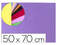 Goma eva liderpapel 50x70cm 60g/m2 espesor 2mm textura toalla lila