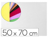 Goma eva liderpapel 50x70cm 60g/m2 espesor 2mm textura toalla blanco