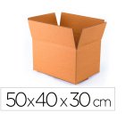 Caja para embalar q-connect americana con fondo automaticocarton canal simple 3 mm colorkraft 500x400x300 mm