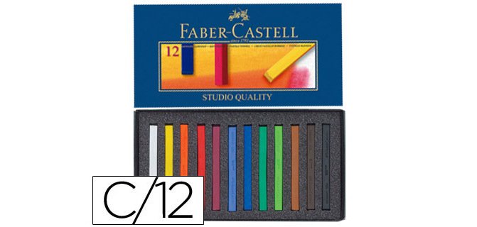 Tiza pastel Faber Castell 