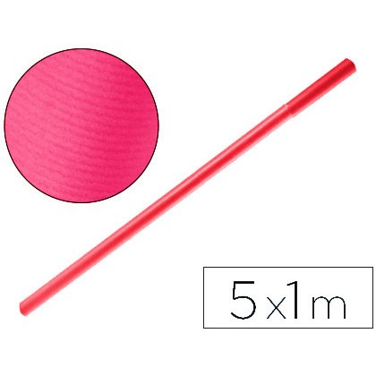 Papel kraft liderpapel fucsia rollo 5x1 m