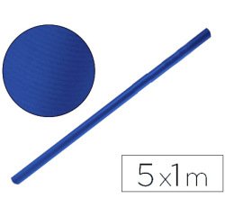 Papel kraft liderpapel azul azurita rollo 5x1 mt