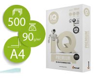 Papel fotocopiadora iq premium din a4 90 gramos paquete de 500 hojas