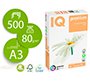 Papel fotocopiadora iq premium din a3 80 gramos paquete de 500 hojas