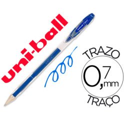 Boligrafo uni-ball roller um-120 signo 0,7 mm tinta gel color azul