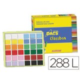 Lapices cera dacs classbox caja de 288 unidades 12 colores surtidos