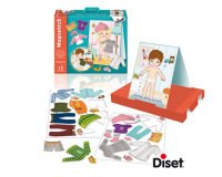 Juego Diset didáctico magnético vestir niño-niña
