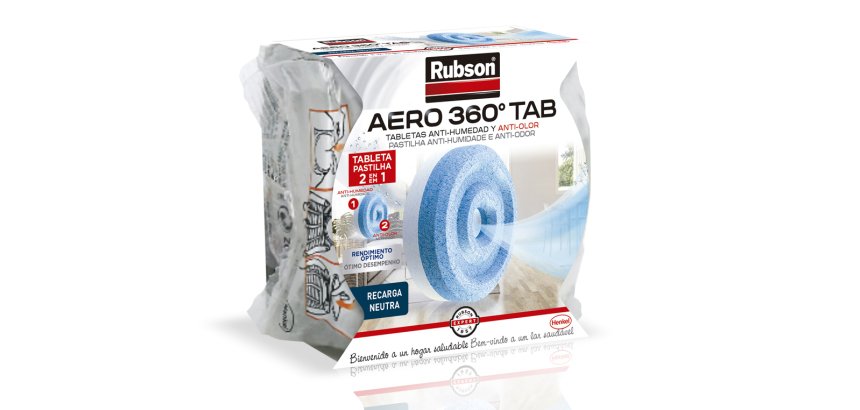 Recambio pastilla deshumidificador rubson aero 360º