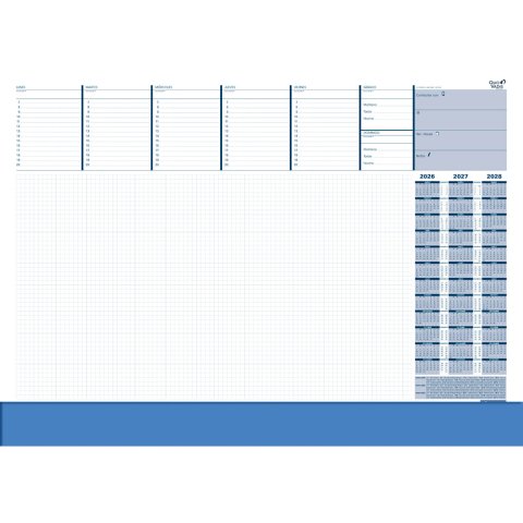 Planning sobremesa semanal quo vadis escribania esp su8200 42x59,5 cm