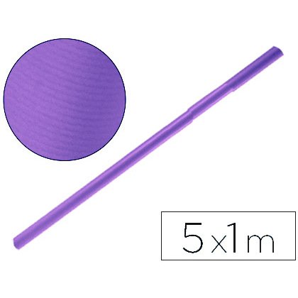 Papel kraft liderpapel violeta rollo 5x1 m
