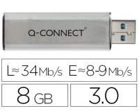 Memoria usb q-connect flash 8 gb 3.0