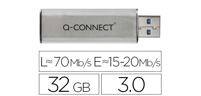 Memoria usb q-connect flash 32 gb 3.0