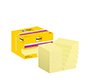 Bloc de notas adhesivas quita y pon post-it super sticky 51x78 mm con 90 hojas amarillo canario