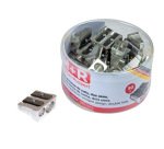 Sacapuntas m+r 211 metalico 2 usos cuña bote de 30 unidades