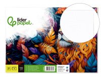 Bloc dibujo liderpapel artistico encolado 230x325mm 20 hojas 180 g/m2 sin recuadro