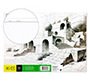 Bloc dibujo liderpapel lineal encolado 230x325mm 20 hojas 180 gr/m2 con recuadro