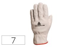 Guantes deltaplus piel vacuno especial para todo tipo de trabajos el mas vendido del mercado talla 7