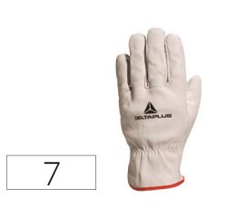 Guantes deltaplus piel vacuno especial para todo tipo de trabajos el mas vendido del mercado talla 7