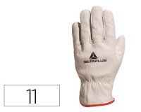 Guantes deltaplus piel vacuno especial para todo tipo de trabajos el mas vendido del mercado talla 11