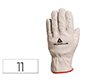 Guantes deltaplus piel vacuno especial para todo tipo de trabajos el mas vendido del mercado talla 11
