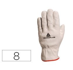 Guantes deltaplus piel vacuno especial para todo tipo de trabajos el mas vendido del mercado talla 8