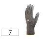 Guantes deltaplus poliester antideslizante lavable especial para manipulacion y manutencion gris talla 7