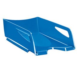 Bandeja sobremesa cep maxi de gran capacidad plastico azul 386x270x115 mm