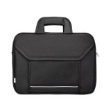 Maletín para portátil 15,4" Q-connect negro 1 asa 2 bolsillos Negro