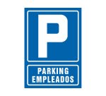 Pictograma syssa señal de parking empleados en pvc 210x297 mm