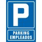 Pictograma syssa señal de parking empleados en pvc 210x297 mm