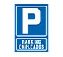 Pictograma syssa señal de parking empleados en pvc 210x297 mm