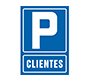 Pictograma syssa señal de parking clientes en pvc 210x297 mm