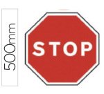 Pictograma syssa señal vial stop en acero galvanizado 500 mm