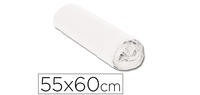 Bolsas de basura con Autocierre 30 micras 23L - Rollo de 15 bolsas