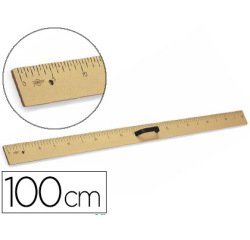 Regla para encerado faibo plastico imitacion madera 100 cm