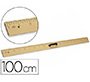 Regla para encerado faibo plastico imitacion madera 100 cm