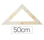Escuadra para encerado faibo plastico imitacion madera 30 cm