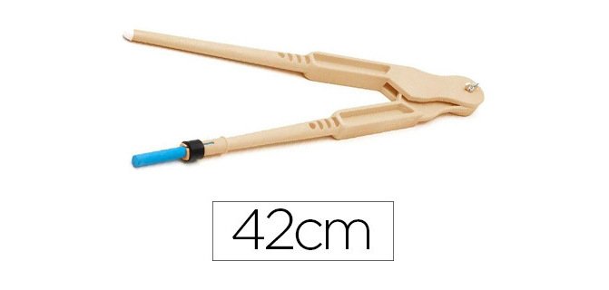 Compas para encerado faibo de plastico imitacion madera 42 cm