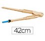 Compas para encerado faibo de plastico imitacion madera 42 cm