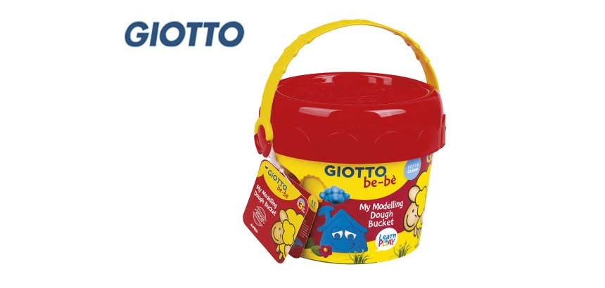 Pasta Giotto bebé para modelar cubo maxi 
