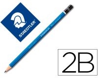 Lapices de grafito staedtler mars lumograph 100 2b unidad