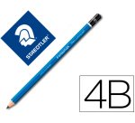 Lapices de grafito staedtler mars lumograph 100 4b unidad
