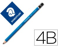 Lapices de grafito staedtler mars lumograph 100 4b unidad