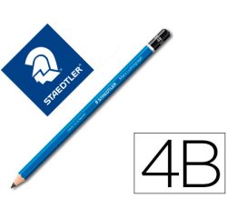 Lapices de grafito staedtler mars lumograph 100 4b unidad