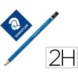 Lapices de grafito staedtler mars lumograph 100 2h unidad