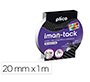 Cinta adhesiva plico imantada 20mm x 1m
