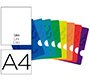 Libreta escolar oxford tapa flexible optik paper openflex 48 hojas din a4 liso colores surtidos