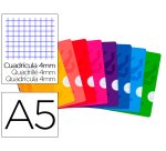 Libreta escolar oxford tapa flexible optik paper openflex 48 hojas din a5 cuadro 4 mm colores surtidos