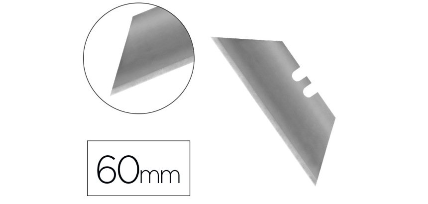 Repuesto cuter q-connect ancho para modelos kf16814/kf16815/kf16816/kf14835 cuchilla 18 mm lister 10 unidades