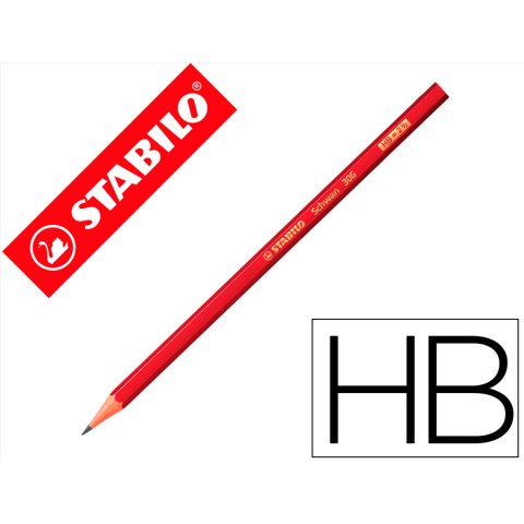 Lapices de grafito stabilo swano 306 hb unidad